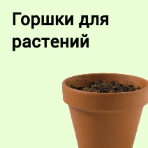 Горшки для растений