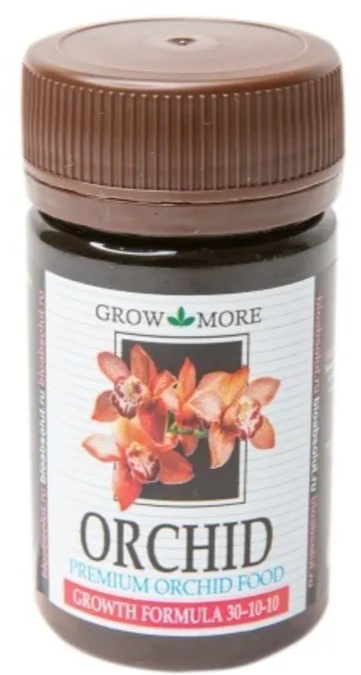 GROW MORE PREMIUM ORCHID 30-10-10 подкормка для орхидей 25 г купить в ...