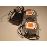 Светильник светодиодный полного спектра с активным охлаждением 100 W