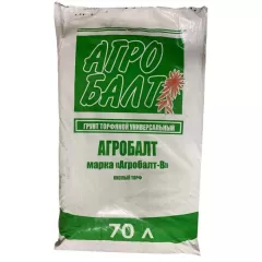 Агробалт В торф верховой низкой степени разложения 10л