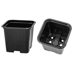 Горшок квадратный для рассады D-8, H-7 - 0,28 л