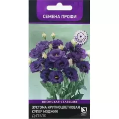 Эустома кр цв Супер Мэджик Дип Блю 5 шт ПОИСК