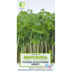 Микрозелень Руккола культурная Индау 5 г ПОИСК