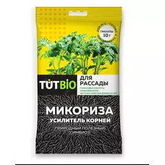Стимулятор роста биогриб Микориза гранулы 10 г с акт. добавк. для рассады ТУТ БИО