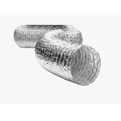 Алюминиевый вентиляционный канал D 127 MM (10м)