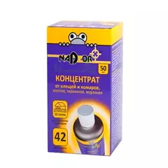 NADZOR концентрат от клещей и комаров, клопов, тараканов, муравьёв 50 мл