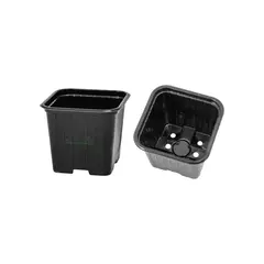 Горшок квадратный для рассады D-8, H-7 - 0,28 л