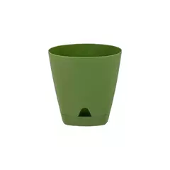 Горшок Амстердам с подст. Оливковый