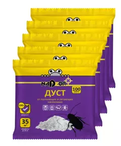 NADZOR Дуст от ползающих насекомых  100 г