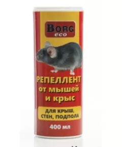 BORG ECO Репеллент от мышей и крыс 400 мл
