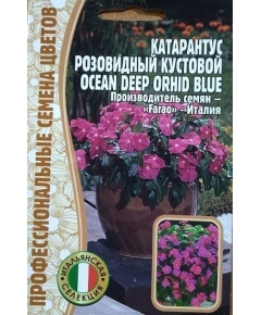 Катарантус розовидный OCEAN DEEP ORHID BLUE  5 шт РЕДКИЕ СЕМЕНА