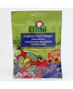 ETISSO Этиссо GARTEN VITAL DUNGE для комнатных 2-х фазного действия 30 г