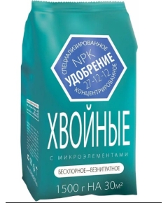 Хвойное с микроэлементами 1,5 кг АГРОУСПЕХ