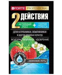 BONA FORTE для Клубники и Земляники удобрение с аминокислотами 100 г