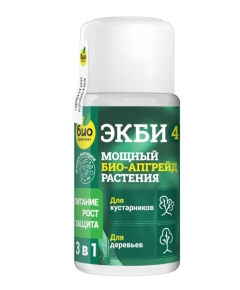 Био-комплекс ЭКБИ 4 для листвы и стволов кустарников и деревьев 50 мл