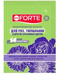 BONA FORTE Средство сухое для срезанных цветов 15 г