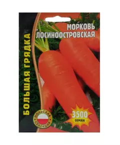 Морковь Лосиноостровская 3500 шт РЕДКИЕ СЕМЕНА