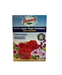 FLOROVIT Флоровит Для комнатных цветов супер длительного действия, гранулы 300 г