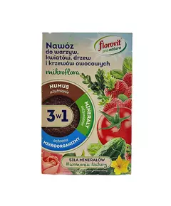 FLOROVIT Флоровит Про Натура Микрофлора 3в1 для овощей, цветов и плодовых 1 кг