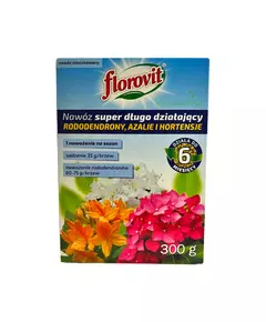 FLOROVIT Флоровит Для рододендронов, азалии и гортензий, длительного действия, гранулы 300 г