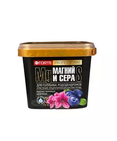 BONA FORTE Бона Форте Удобрение для Голубики, Рододендронов и Кислотолюбивых водорастворимое с серой и магнием 1 л