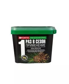 BONA FORTE Бона Форте Удобрение Хвойное гранулированное пролонгированное с биодоступным кремнием 1 л