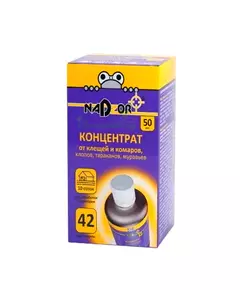 NADZOR концентрат от клещей и комаров, клопов, тараканов, муравьёв 50 мл