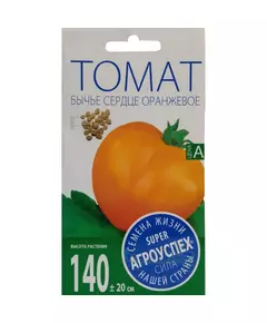 Томат Бычье сердце оранжевое 0,05 г АГРОУСПЕХ