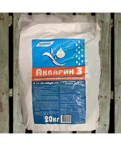Акварин 3 N-P-K+MG+S+Мэ 3-11-35+4+9+Мэ в хелатной форме