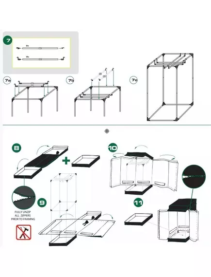 Гроубокс HOMELAB 100 100X100X200 см