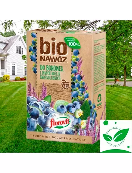 FLOROVIT Флоровит Про Натура БИО для голубики и других кислолюбивых растений 1.1 л (700 г)