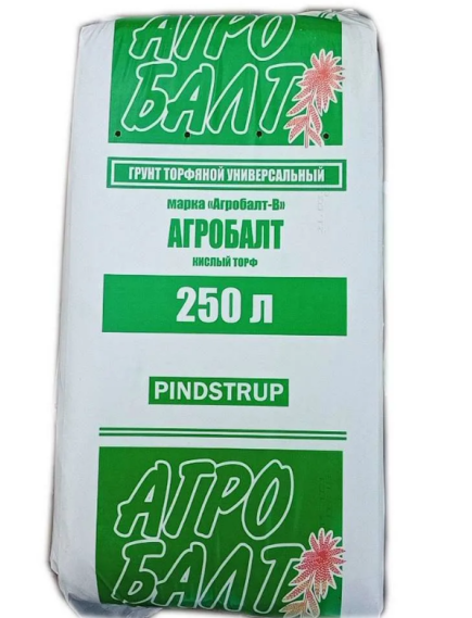 Агробалт В Торф верховой низкой степени разложения 250 л