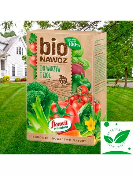FLOROVIT Флоровит Про Натура БИО для овощей и трав ЕСО 1.1 л (700г)