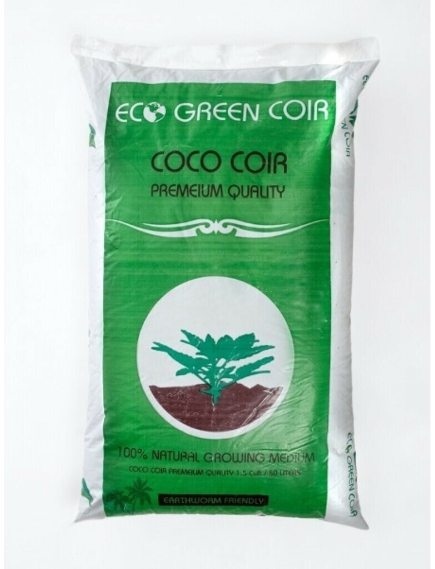 COCO COIR Кокосовый субстрат 100% измельчённый  50 л