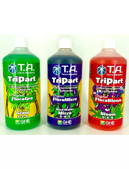 T.A. GHE  TRIPART SET HW набор удобрений для жесткой воды