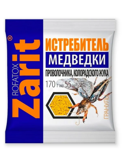 ИСТРЕБИТЕЛЬ РОФАТОКС от медведки и проволочника гранулы 170 г РУБИТ