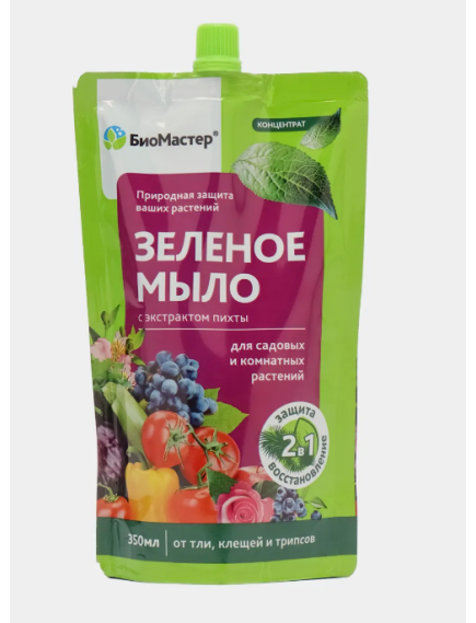 БиоМастер Зеленое мыло с пихтовым экст. 350 мл