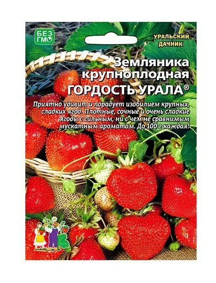 Земляника Гордость Урала крупноплодная 10 шт УРАЛЬСКИЙ ДАЧНИК