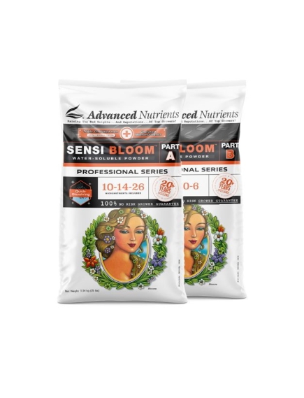 ADVANCED NUTRIENTS WSP SENSI BLOOM A+B PRO 500G (10 PER BOX)