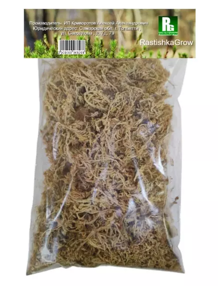 RASTISHKAGROW Мох сфагнум лесной 1 л
