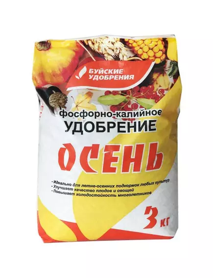Удобрение Фосфорно-калийное Осень 3 кг