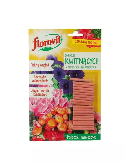 FLOROVIT Флоровит Палочки удобрительные для Цветущих 20 шт