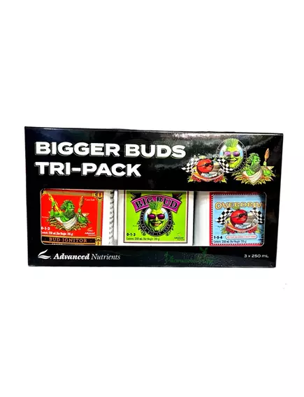 ADVANCED NUTRIENTS BIGGER BUDS TRI-PACK набор стимулятор 3*250 мл