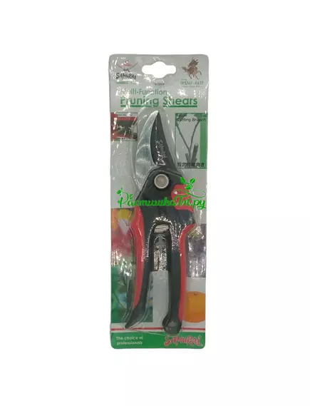 Секатор SAMURAI IPSMF-46TP с тефлоновым лезвием и приспособлением для зачистки