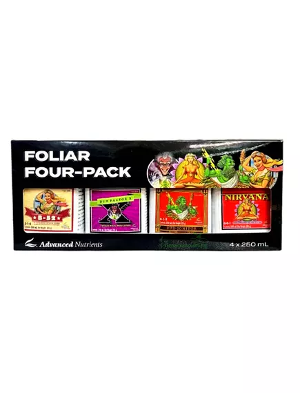 ADVANCED NUTRIENTS FOLIAR FOUR PACK набор стимулятор 4*250 мл