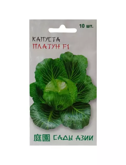 Капуста б/к Платун  F1 10 шт Сады Азии
