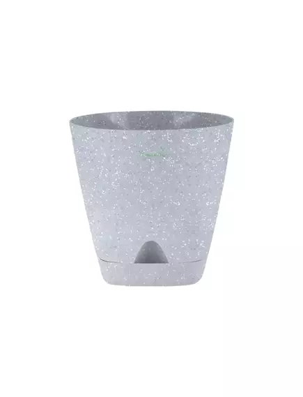 Горшок Амстердам с подст. Светлый камень