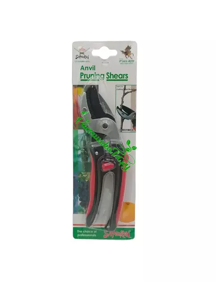 Секатор с упором SAMURAI IPSAV-42TP для обрезки сухих веток L=182 мм