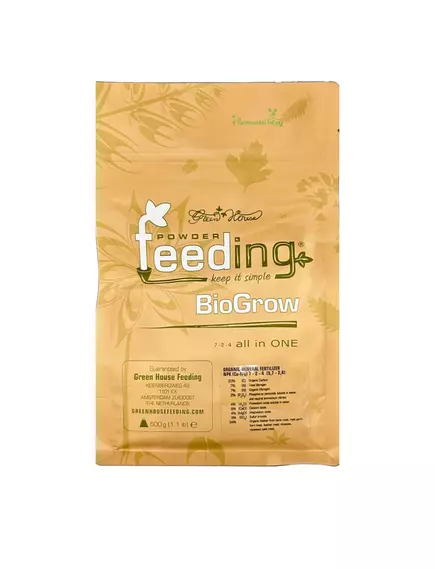 POWDER FEEDING BIOGROW