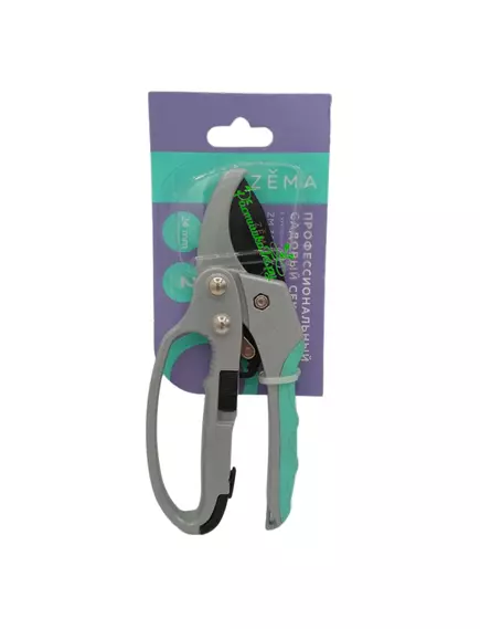 Секатор ZEMA 3003 с храповым механизмом 24 мм Лезвие из углеродистой стали марки SK5 с тефлоновым покрытием